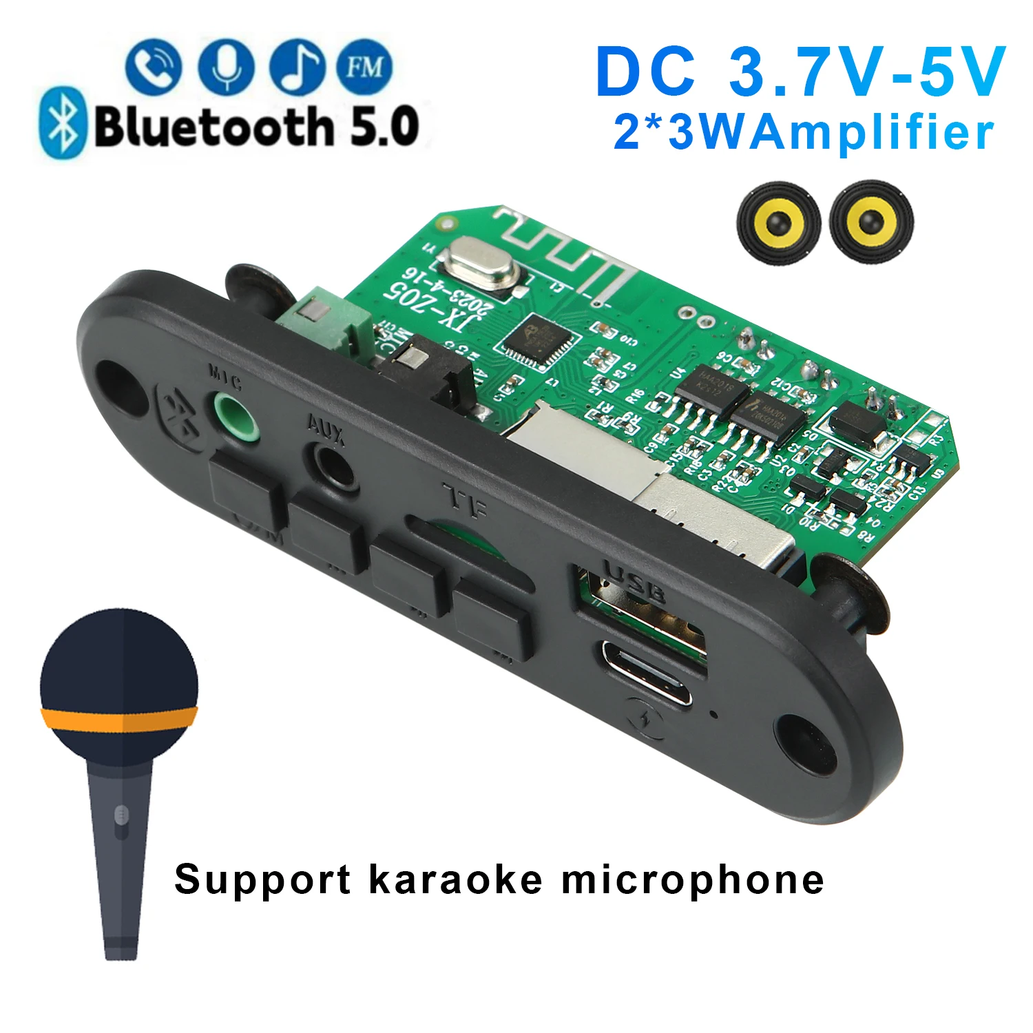 Dc 3.7V-5V Bluetoot…