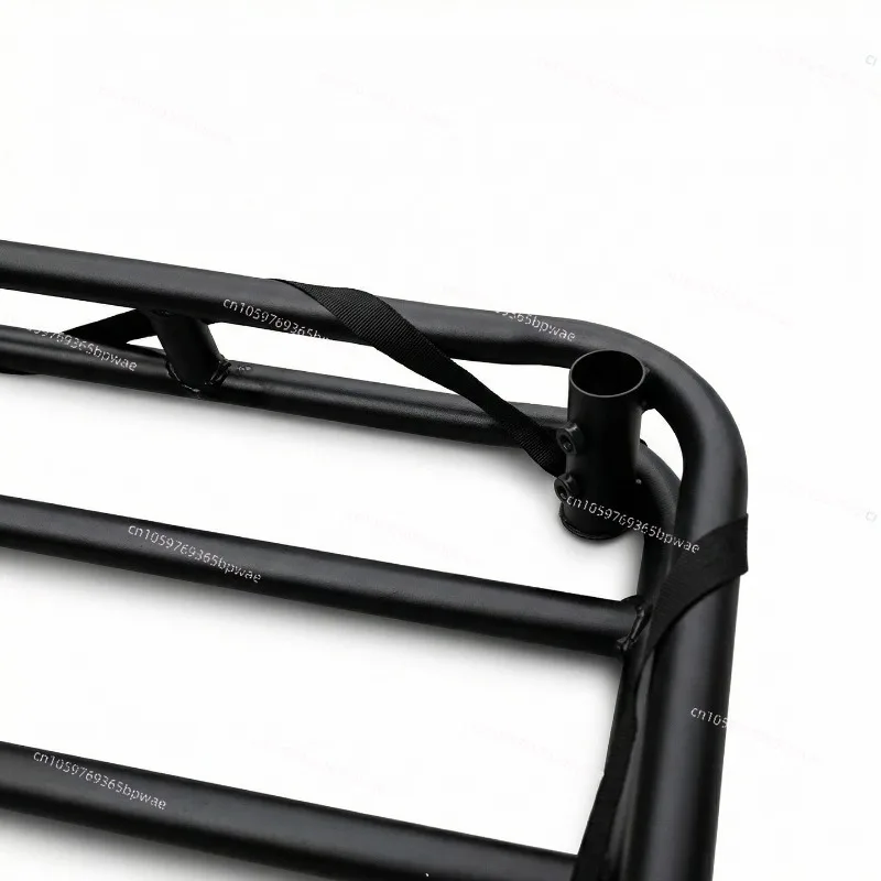 

160-140Cm round tube manganese steel crossbar-free roof rack frame