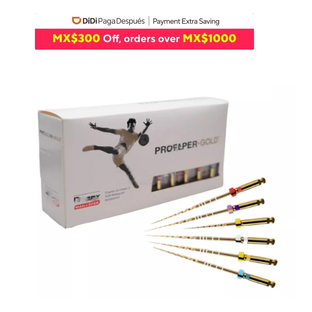 

35 PCS/ 6 piece Dental Endodoncia Files Pro taper GOLD Files Dentistry teeth whitening Root Tools 25mm 21 mm 31 mm SX- F3