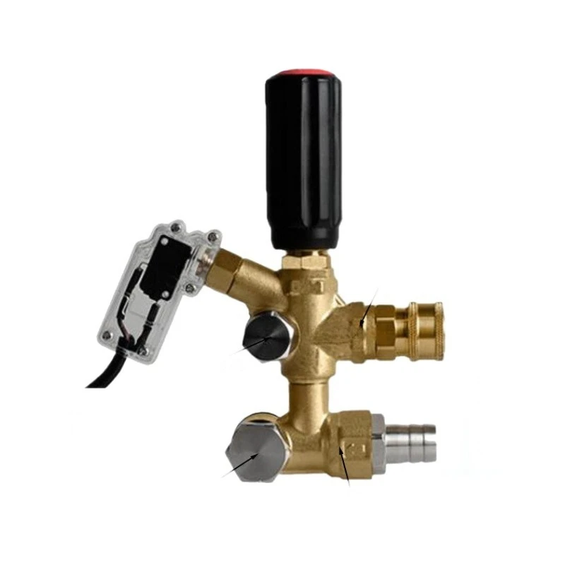 

Shut down pressure regulating valve assembly high pressure plunger pump washing machine high