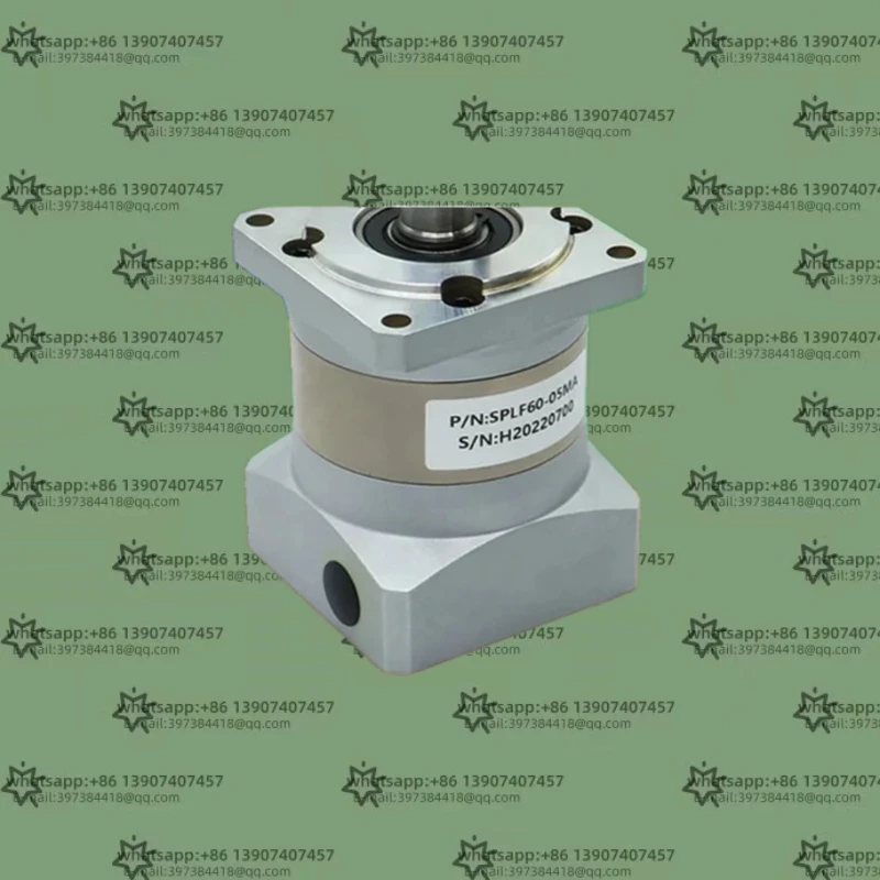 

Высокоточный планетарный редуктор HPS60 подходит для 200 Вт, 400 Вт, 600 Вт, 60 фланцевых серводвигателей, входное отверстие 14 мм, 10 аркмин, макс. 30 Нм C-NC