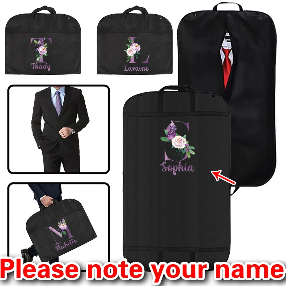 Personalized Customized Household Clothes Storage Wardrobe Storage Bag Simple Fashion Dust Cover Clothes Hanging Bag