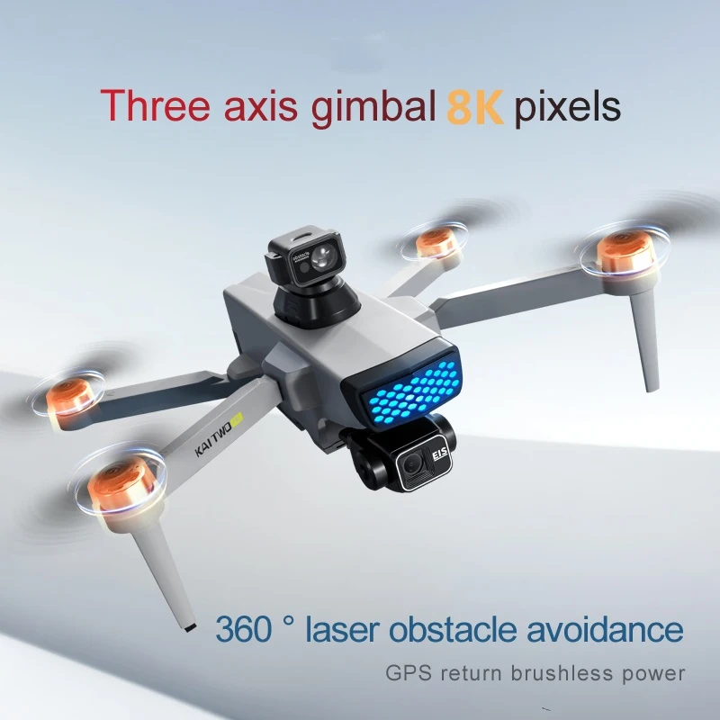 KAI TWO PRO GPS Drone Battery/Propeller KAI TWO Drone Accessories 7.4V 2200MAH Battery For KAI TWO PRO MAX Dron Battery Blades