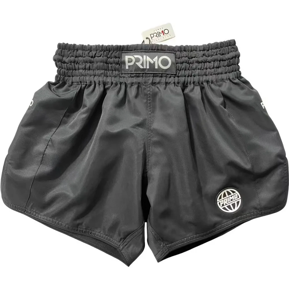 Original Training Muay Thai Gym Fighting Shorts Fitness Combat Sports Pants Embroidery Style Boxing Shorts Sweat Pants