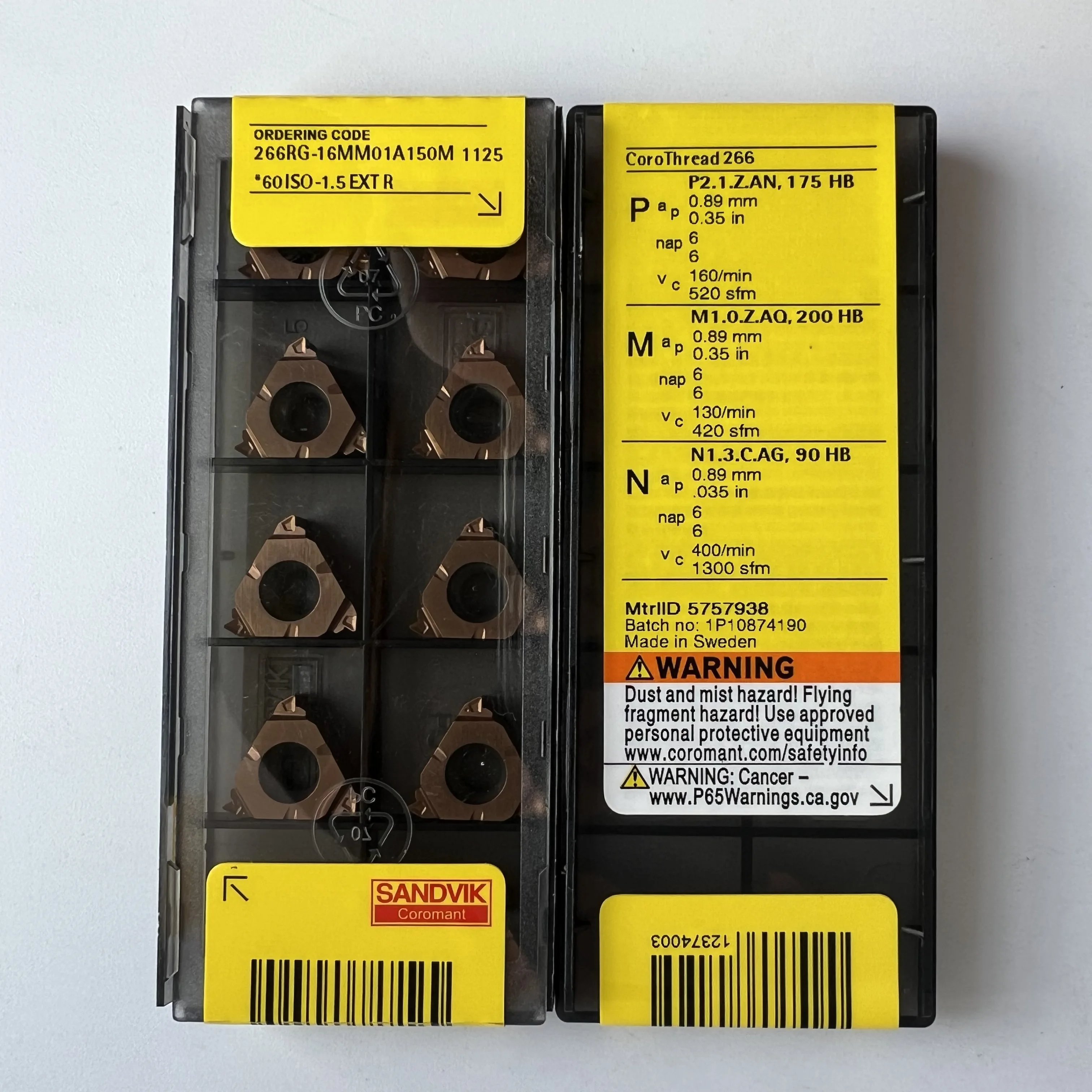 266RG-16MM01A150M 1125 CNC TOOL