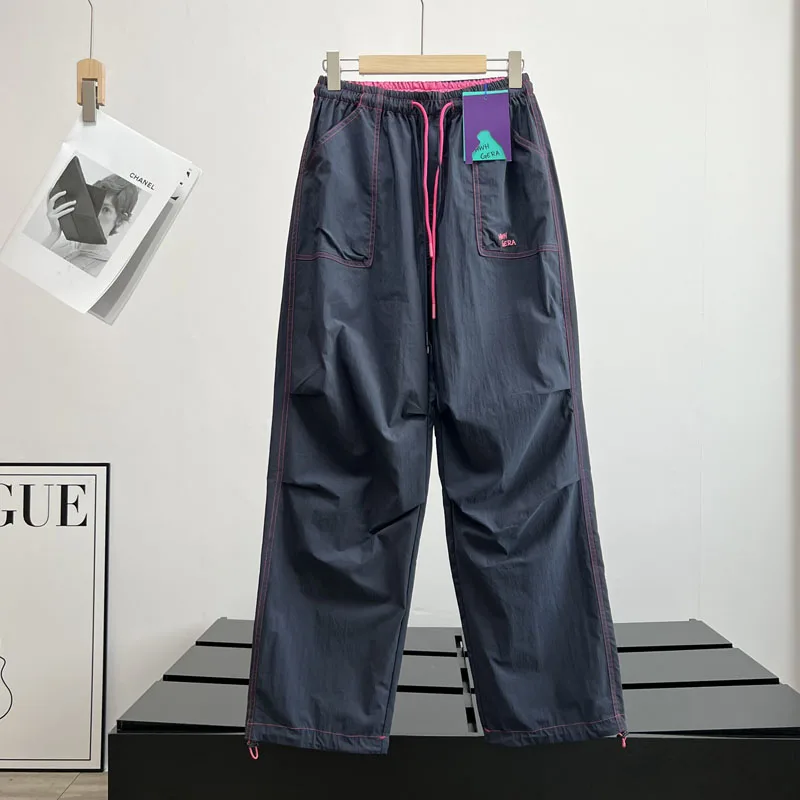couple's-sle-outdoor-hiking-soft-ell-pants-breathable-moisture-ng-paratrooper-trousers-windproof-autumn-season-wear