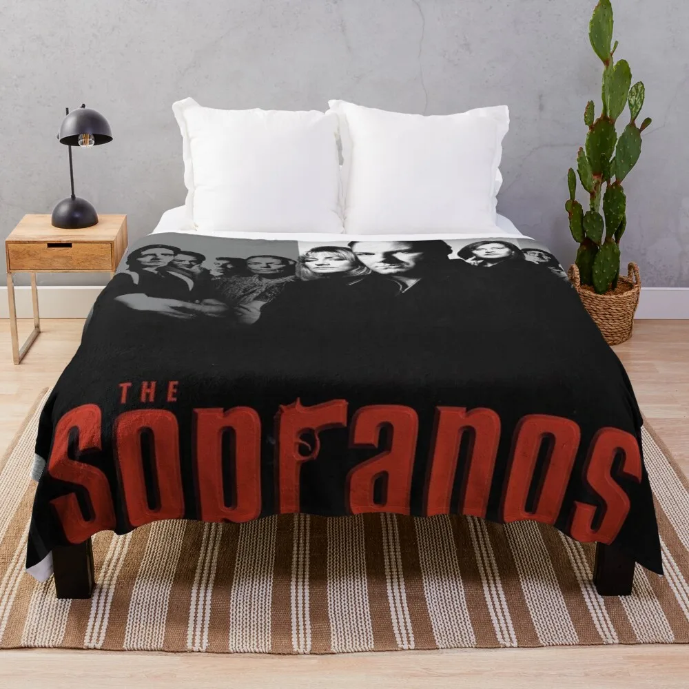 The Sopranos 1999 Throw Blanket WarmBlanket Furry Blankets