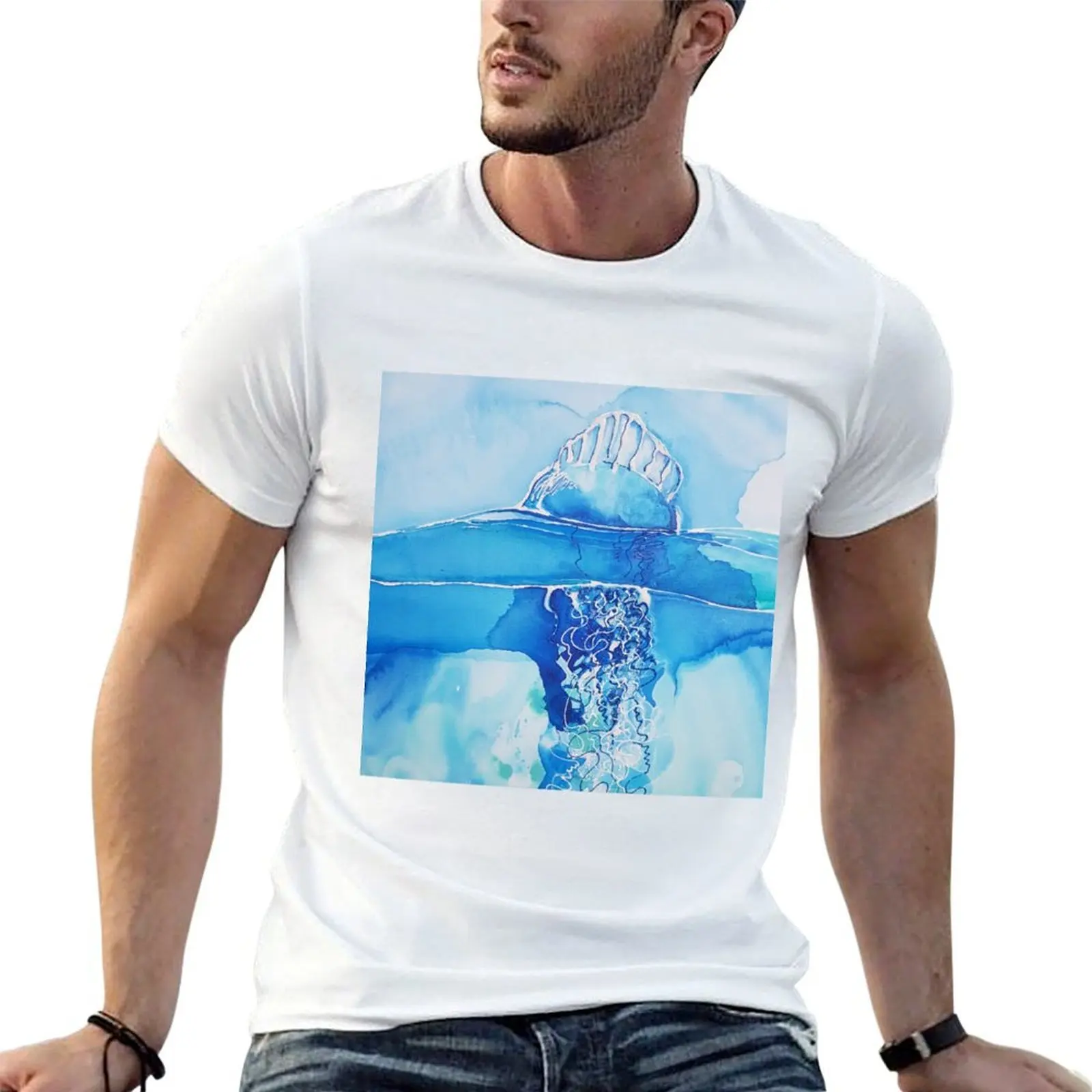Storm Surfer T-Shirt korean fashion Man t-shirt designer t shirt men