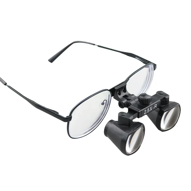 

2.5X Loupes Dentas Magnifier Dentas Lab Medical Loupes Magnification Binocular Headlight Headlamp For Dentist