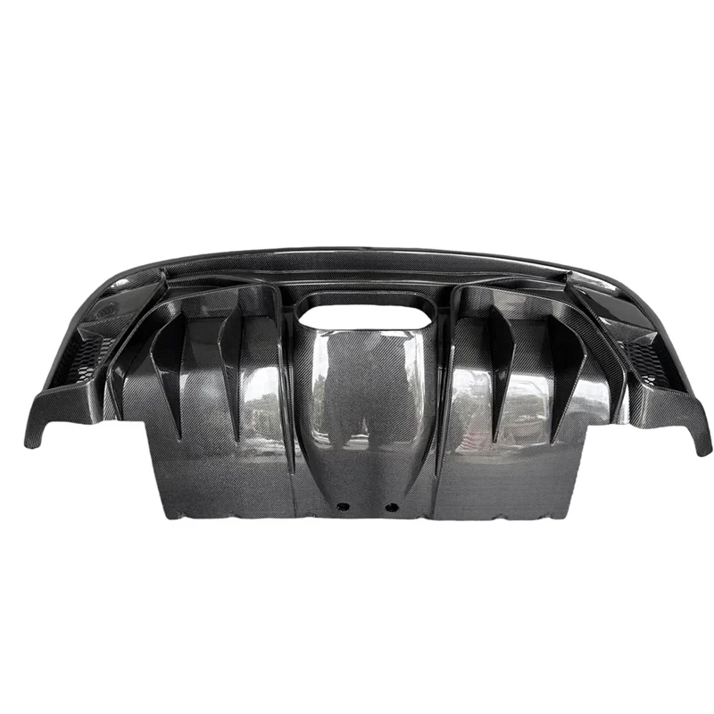 

458 2011-2014 V-type semi-carbon fiber rear bumper body kit