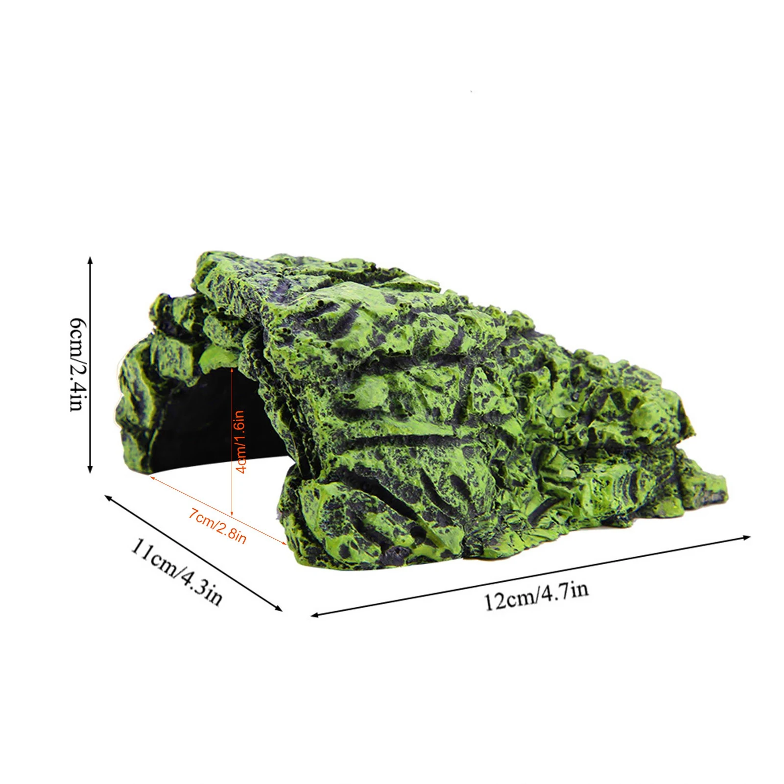 Vis Verbergen Grot Hars Aquarium Schildpad Reptiel Zonnebaden Verbergen Habitat Decoratie Ornament