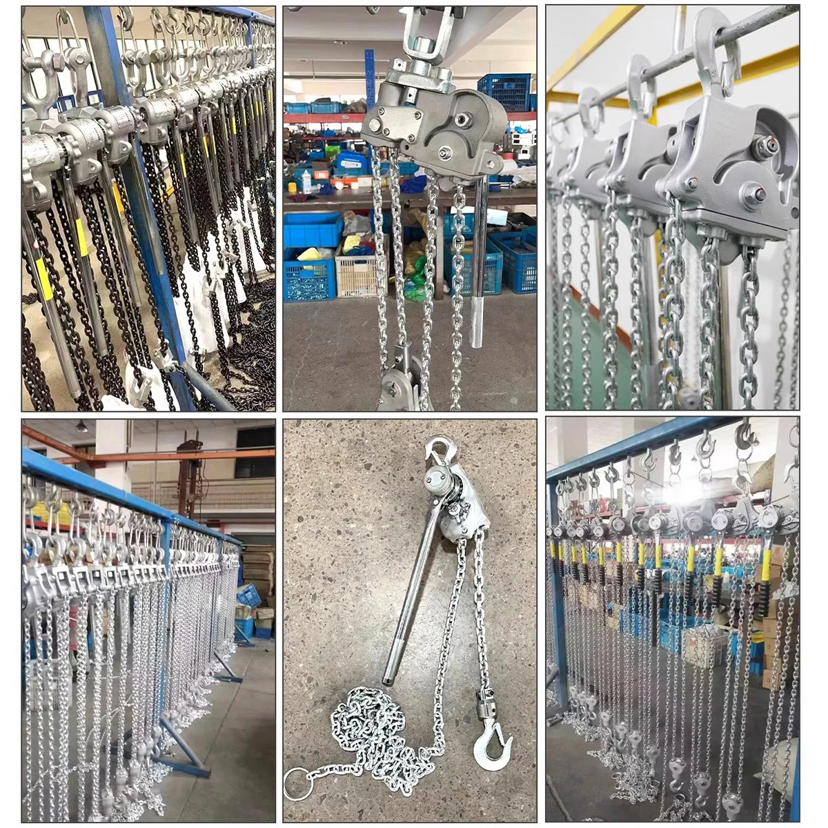 3T/4T Aluminum Alloy Level Chain Hoist,Single Galvanized Chain Mini Puller Come Along,Ultra -Light And Portable Manual Hoist