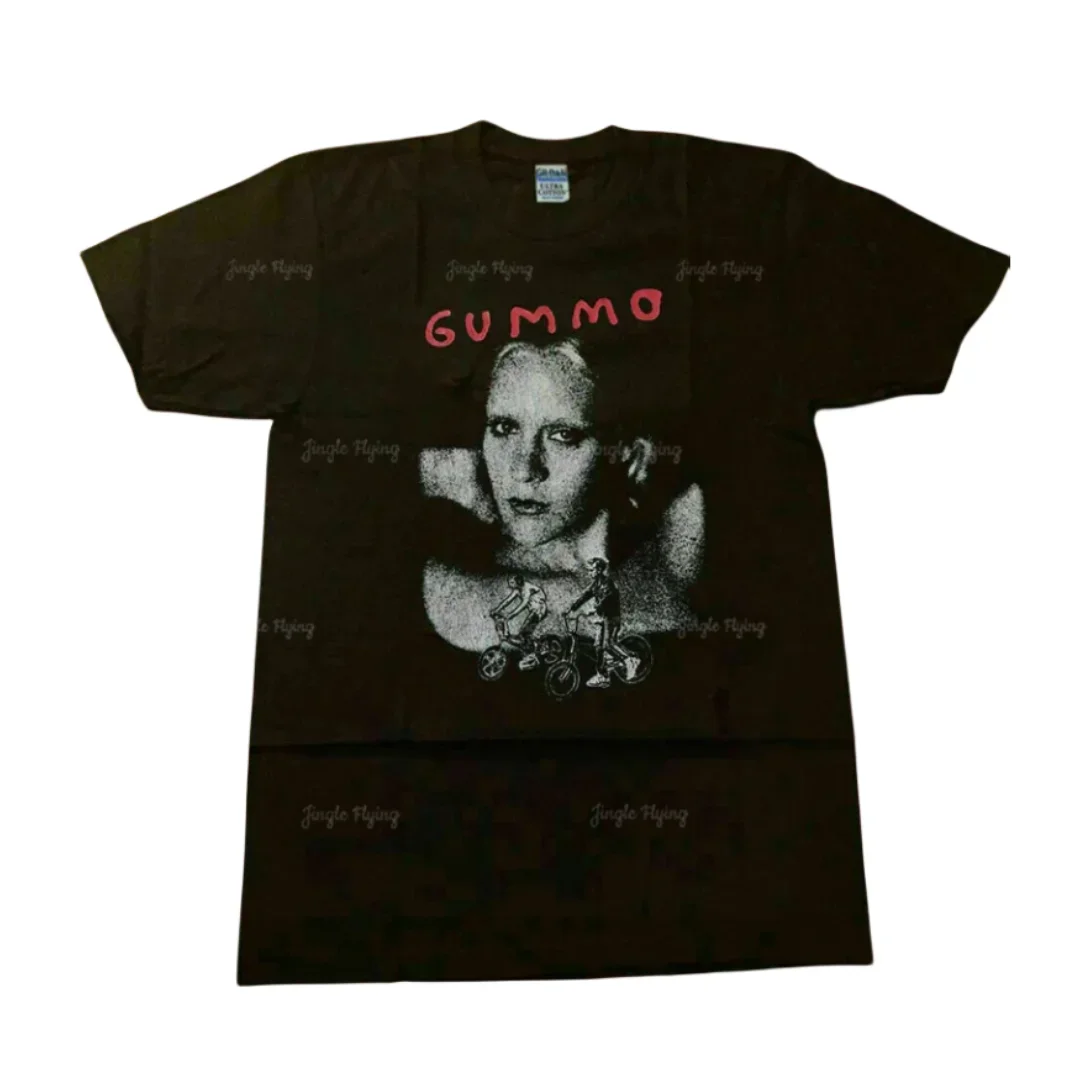 Лучшая рубашка Vtg, редкая рубашка Gummo, черная рубашка, тяжелый хлопок, ограниченная серия, мужские футболки высокого качества Лучшая рубашка Vtg, редкая рубашка Gummo, черная рубашка, тяжелый хлопок, ограниченная серия, мужские футболки высокого качества
