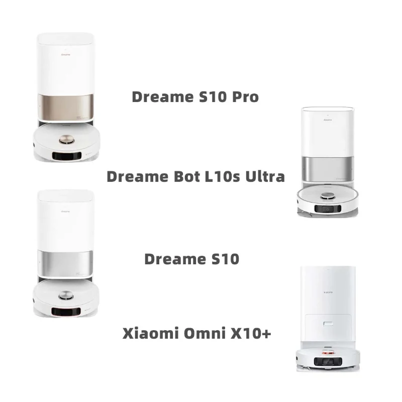 Dreame L10S Ultra / Dreame S10 Accessories Main Side Brush Hepa Filter Mop Cloth Dust Bag Spare parts