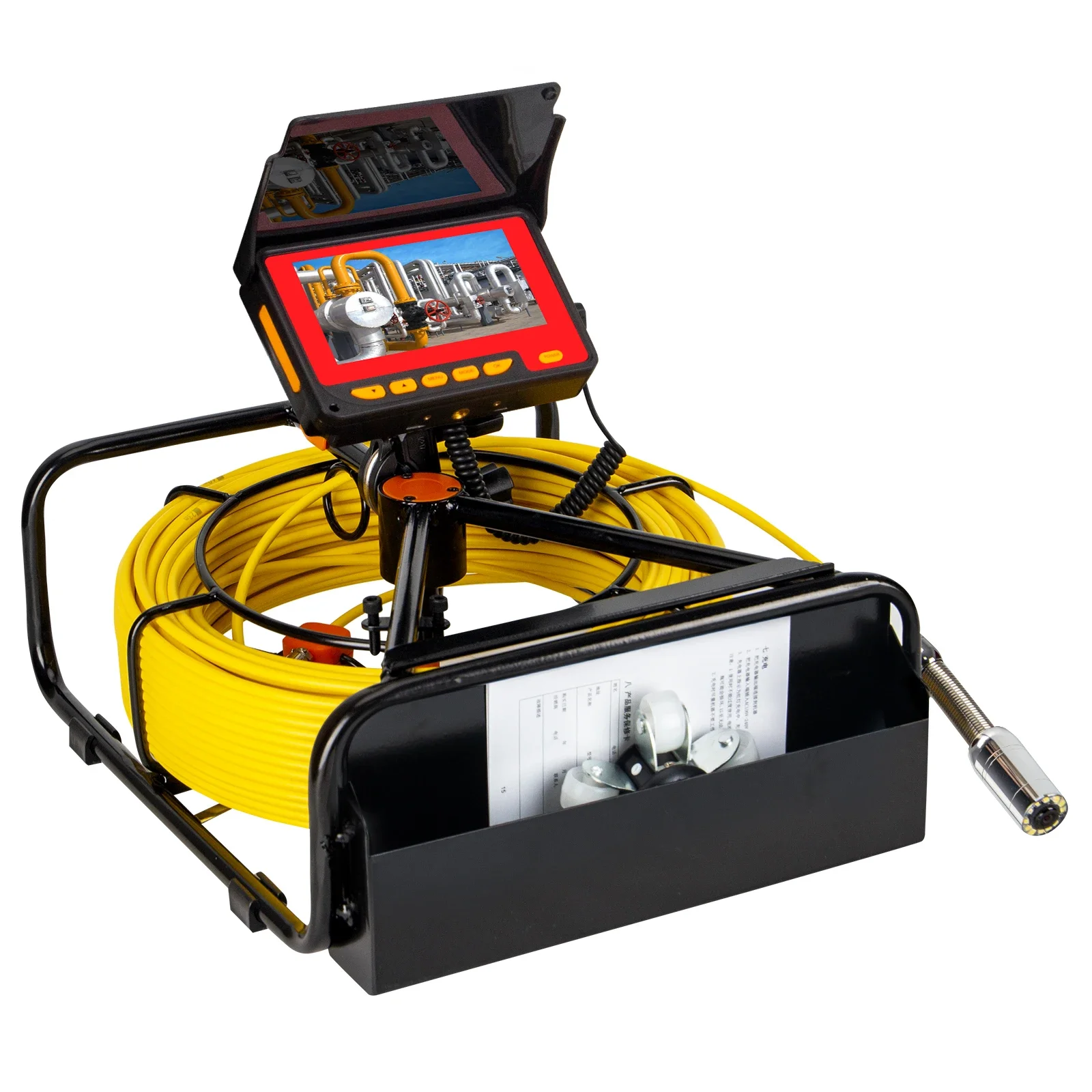 20M Self Leveling Air Duct Water Pipe Inspection Equipment System Sewer  Harbor Freight Sewer Plumbing