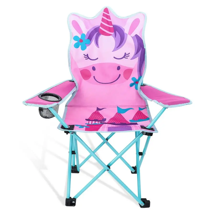 

Детское складное кресло для улицы и кемпинга с подстаканником и сумкой для переноски, детские кемпинговые стулья