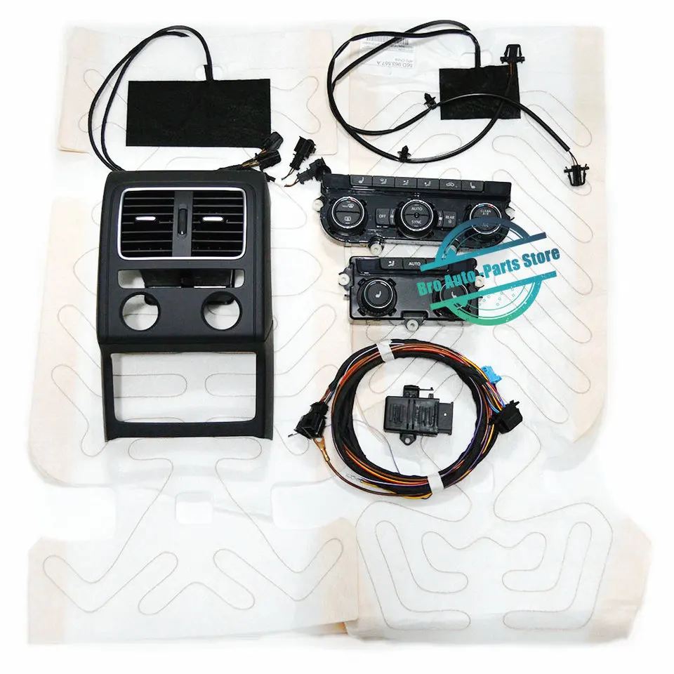 

Оригинальные новые задние сиденья с подогревом и кондиционированием воздуха для VW Passat B7