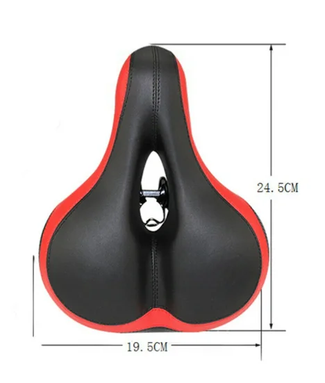 Bicycle 3d Gel Saddle Extra Wide Comfort Ultra Soft Thicken Saddle Mountain Bike Silicone Padded Seat Pad Bike Spare Parts