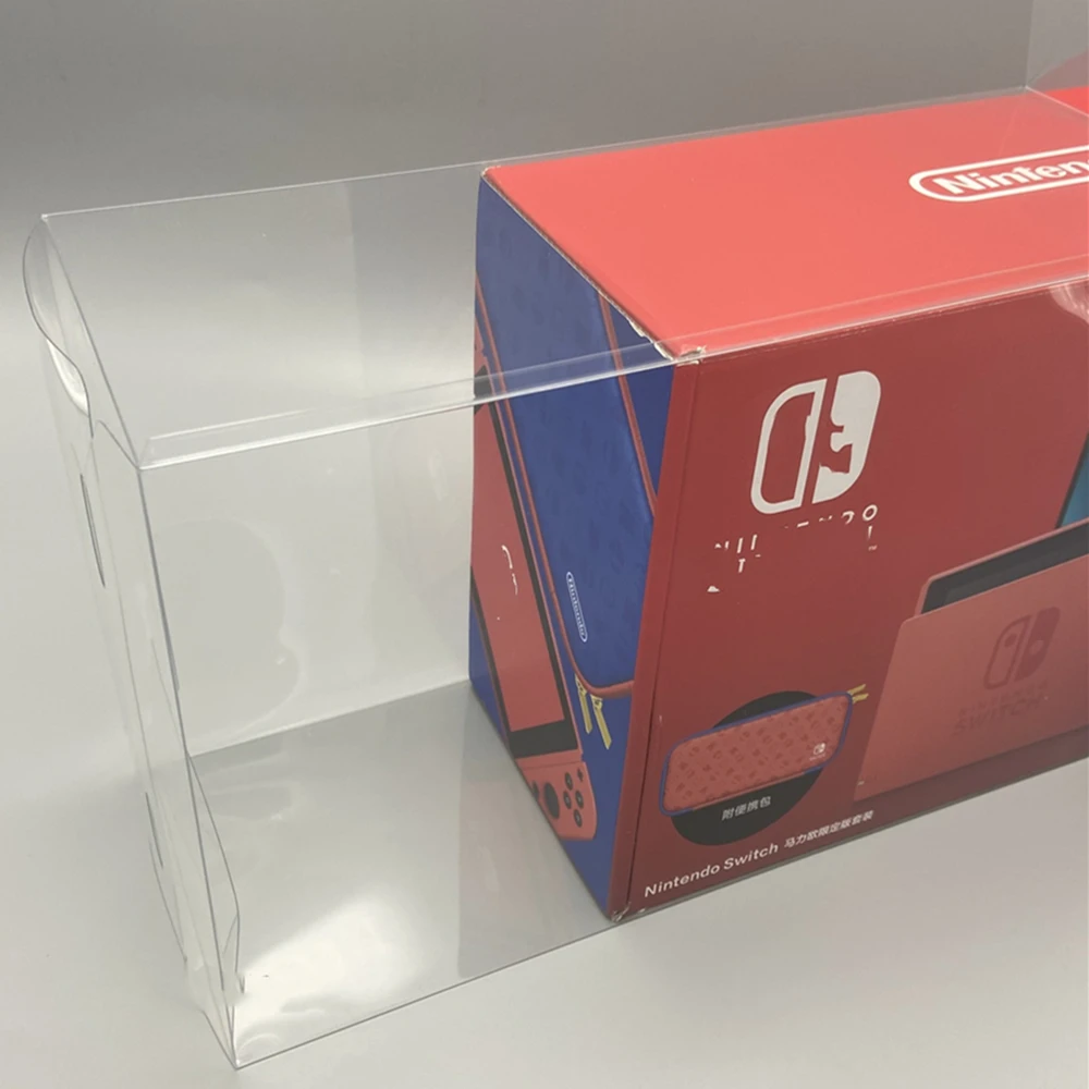 Transparent Box Protector For Mario 35th Anniversary Limit Collect Boxes For Nintendo Switch NS Game Shell Clear Display Case