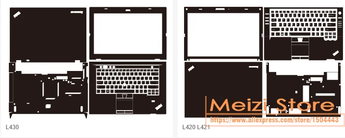 قبل قطع مكافحة بصمات الأصابع ملصق حائط من الفينيل الخدوش ملصق لينوفو ثينك باد L590 L580 L570 L560 L490 L480 L470 L460 L450 L440