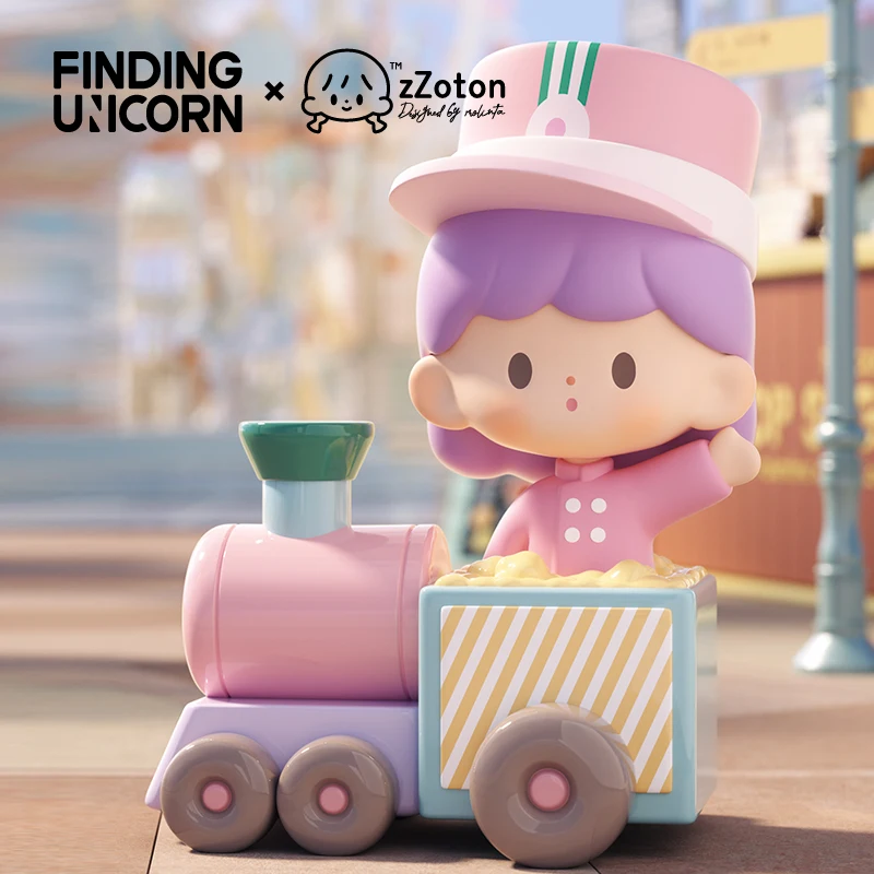 F.un Zzoton Treasure Land Series Mystery Box Guess Bag Toys Doll Cute Anime Figure Desktop Ornaments Collection Gift