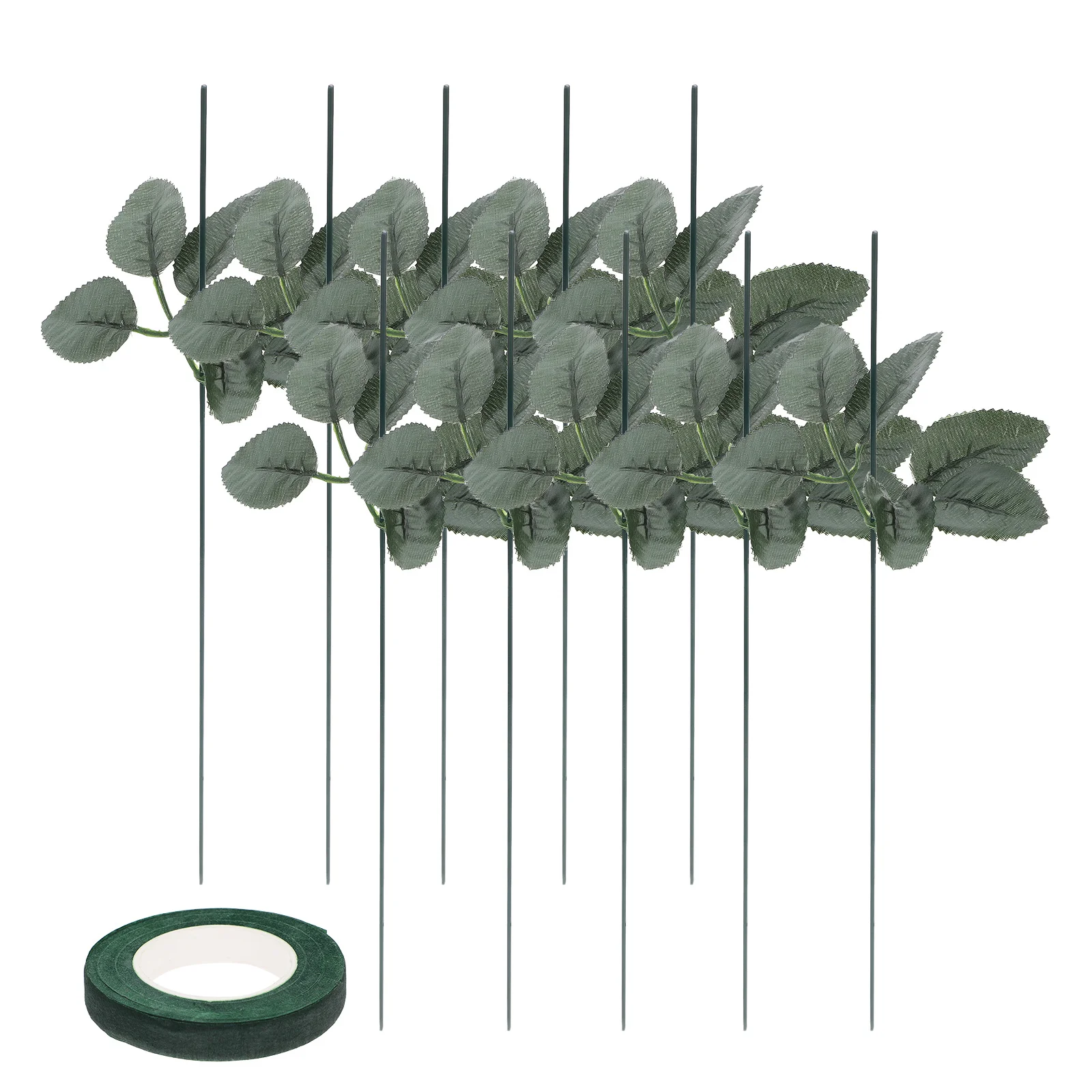 

20Pcs Floral Arrangement Kit DIY Artificial Flower Set Vibrant Longlasting Elegance Versatile Components for Weddings Birthdays