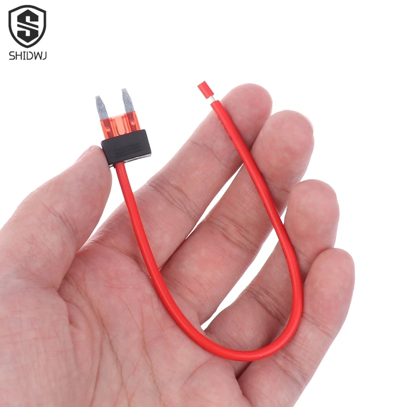 12V 10A 15A 20A Car Fuse Holder Additional Circuit Adapter and Fuse Set Mini ATM APM Blade Simple Safety Device Tap Adapter