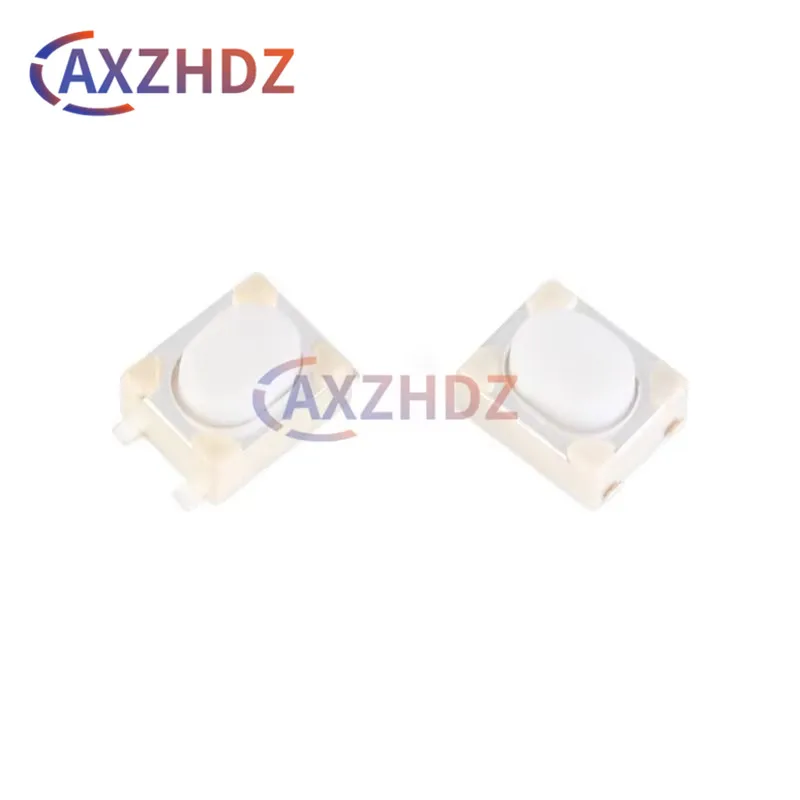 100PCS NO Micro Switch Normally Closed 3X4X2.5MM SMD Touch Silica Gel Button Keys Interrupteur 4*6 NC Soft Button SMD 3*6*2.5
