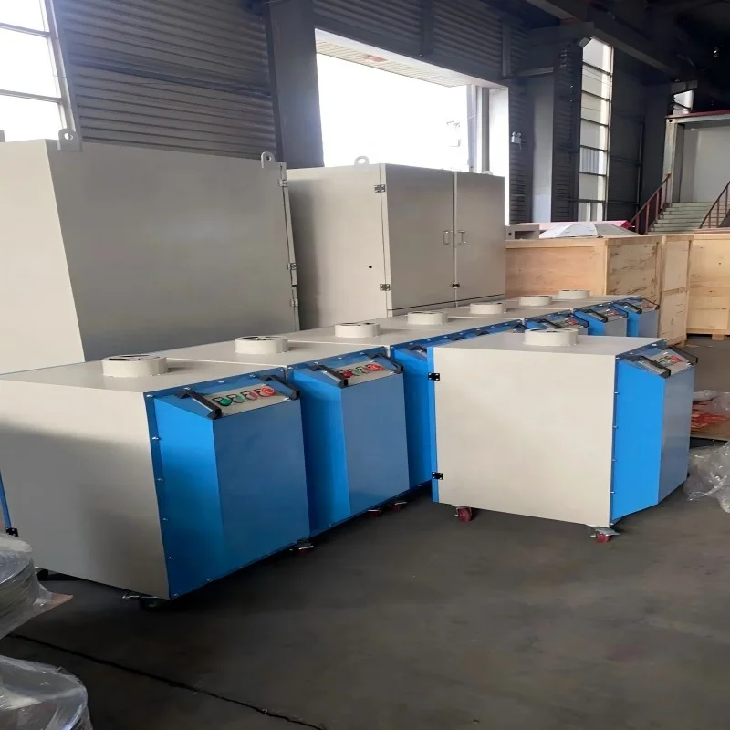 Welding Smoking Collector Machine Welding Fume Purifier Industrial Single / Tow Arm view 4