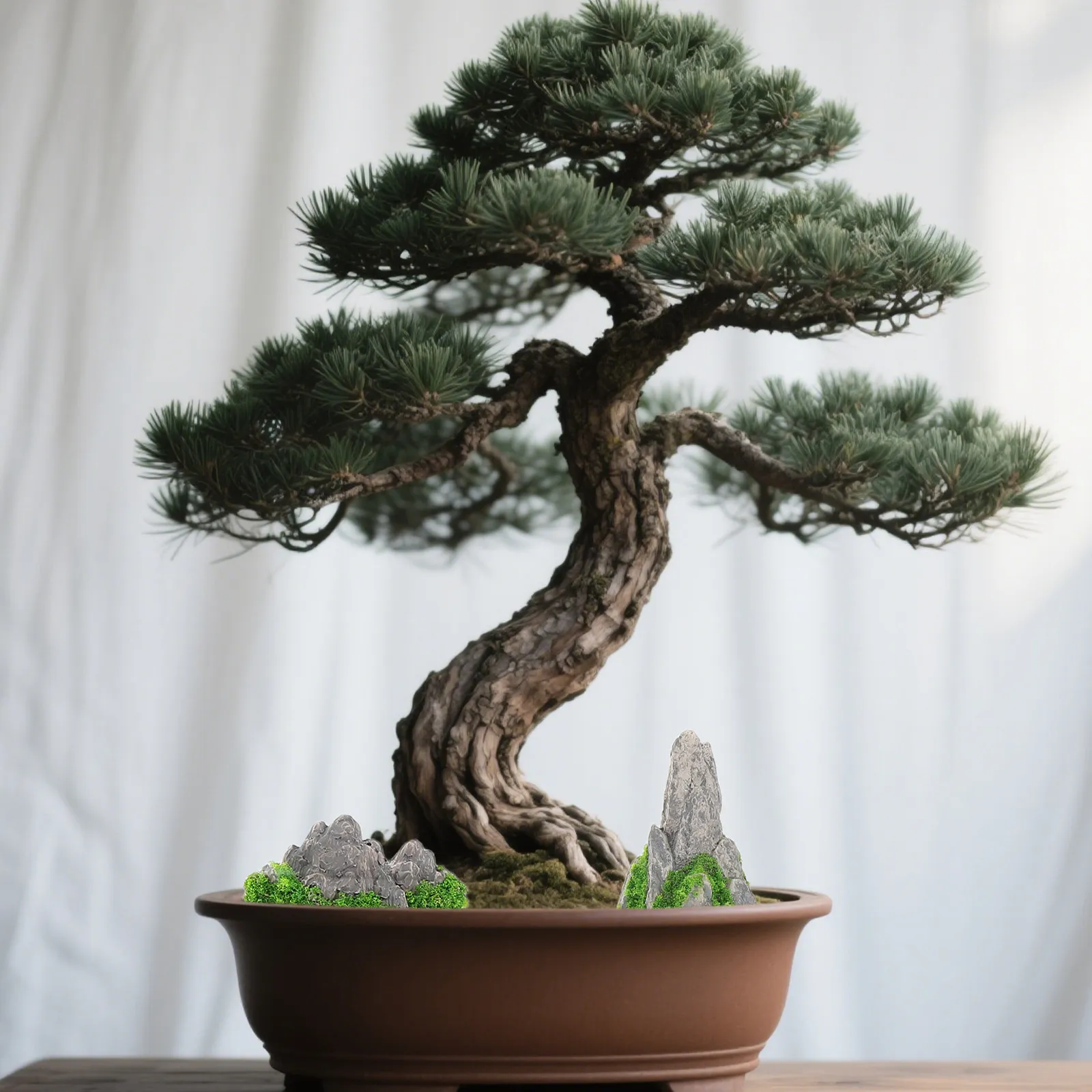 

18Pcs Mini Bonsai Rockery Statues Miniature Garden Ornaments for DIY Terrarium Micro Landscape Accessories Micro Landscape