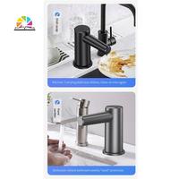 A19F-Countertop Sink Faucet Soap Dispenser Infrared Induction Automatic Soap Dispenser Bathroom Dispensers Liquid