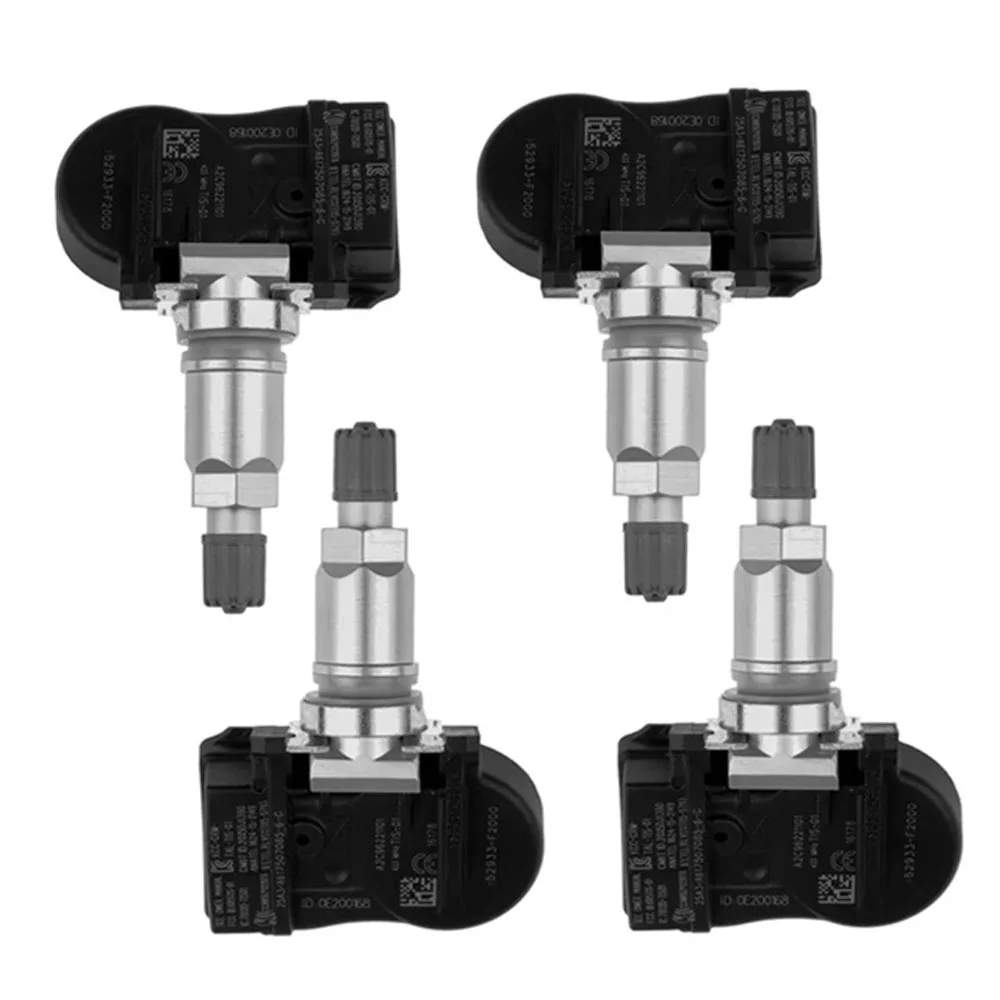 4Pcs Tire Pressure Sensor 52933-F2000 for Hyundai Avante Electric Elantra Encino i30 Grandeur Kia K5 Optima 433Mhz 52933F2000