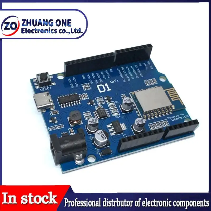 Smart Electronics ESP-12F ESP-12E WeMos D1 WiFi uno based ESP8266 shield for arduino Compatible IDE