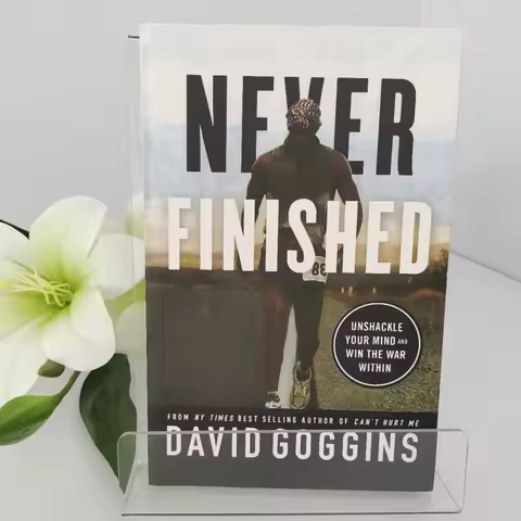 Never Finished: Unshackle Your Mind and Win the War Within《David Goggins》Self Help Book English Book 【Ready Stock】 Libros