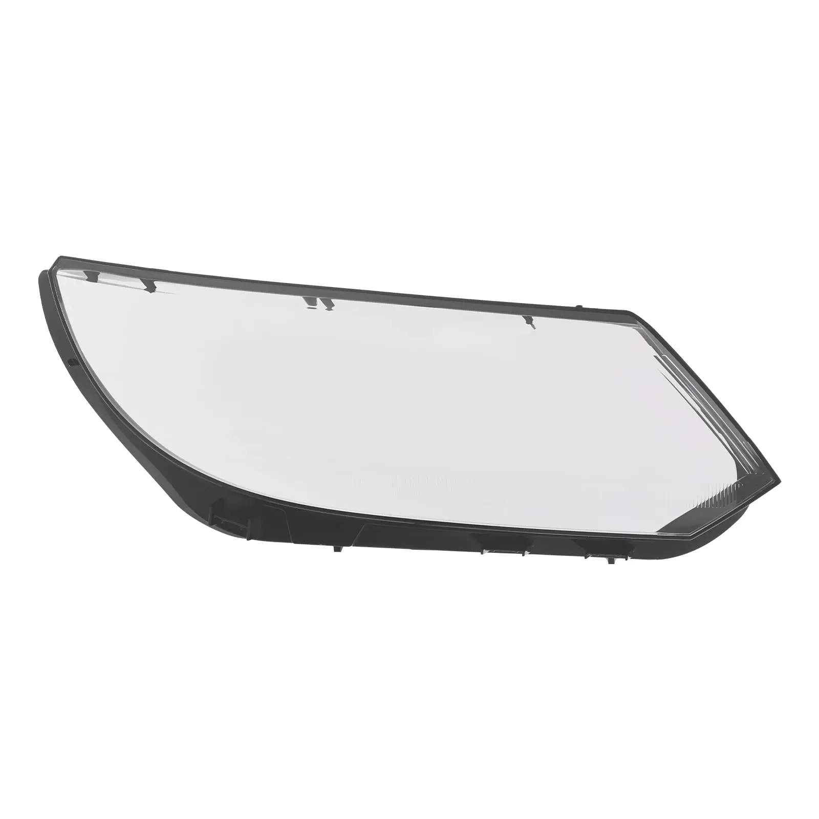 

Headlight Lens Cover Fit for 2013-2017 Volkswagen Tiguan Low Trim Passenger Side PC Lens Shield, Clear Black Direct Fit Replacem