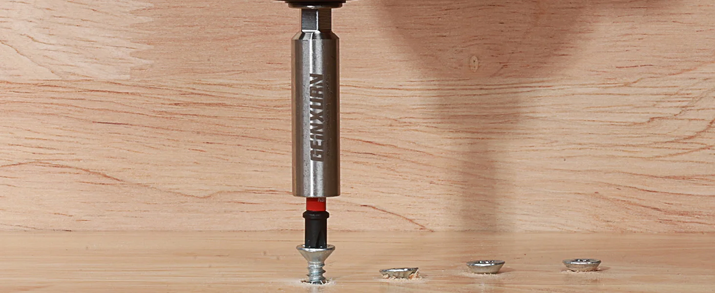 Geinxurn 6'' Edelstahl-Schraubendreher-Bithalter, Verlängerungssockel, Bohrer, magnetischer Halter, Sechskantschaft, Schnellwechsel-Bohrerführung – Detail 6