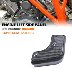 For KTM 1290 Super Duke R 2014- 2018 2019 GT 2016 - 2024 100% Carbon Fibre Engine Left Side Panel Fairing Motorcycle Accessories