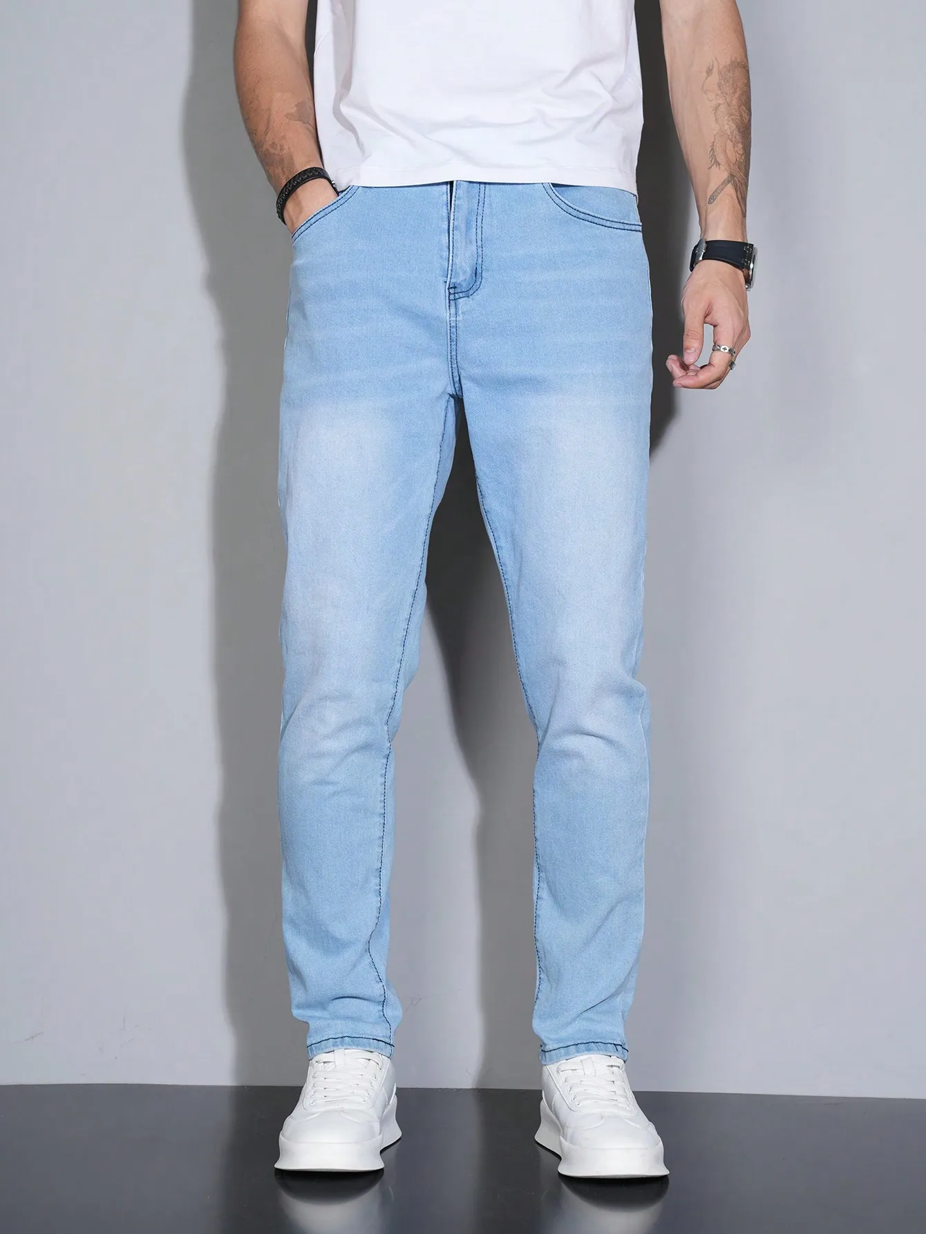 Thumbnail 4 - #63 Washed Denim Jeans Discount Picks