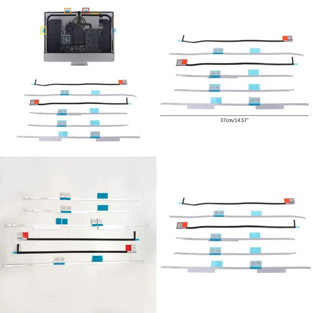 

A52B LCD Screen Adhesive Strip LCD Display Adhesive Tape Replacement for iMac 27" A1419 Models Universal Easy to Replace