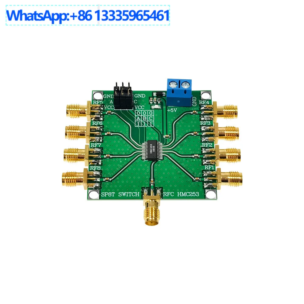 For HMC253 DC-2.5 GHz RF SP8 Switch, RF Switch, Antenna Selection, Channel Selection