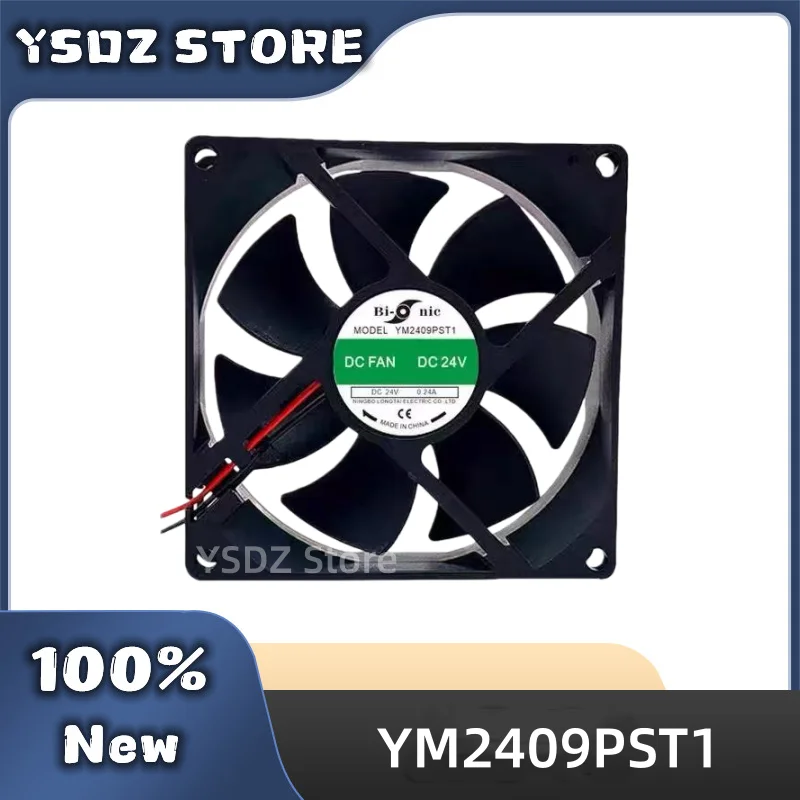 100%New Cooler Fan Bi-onic YM2409PST1 24V 0.35A 9CM 9025 2-Wire Welding Machine Cooling Fan in stock Fast Shipping