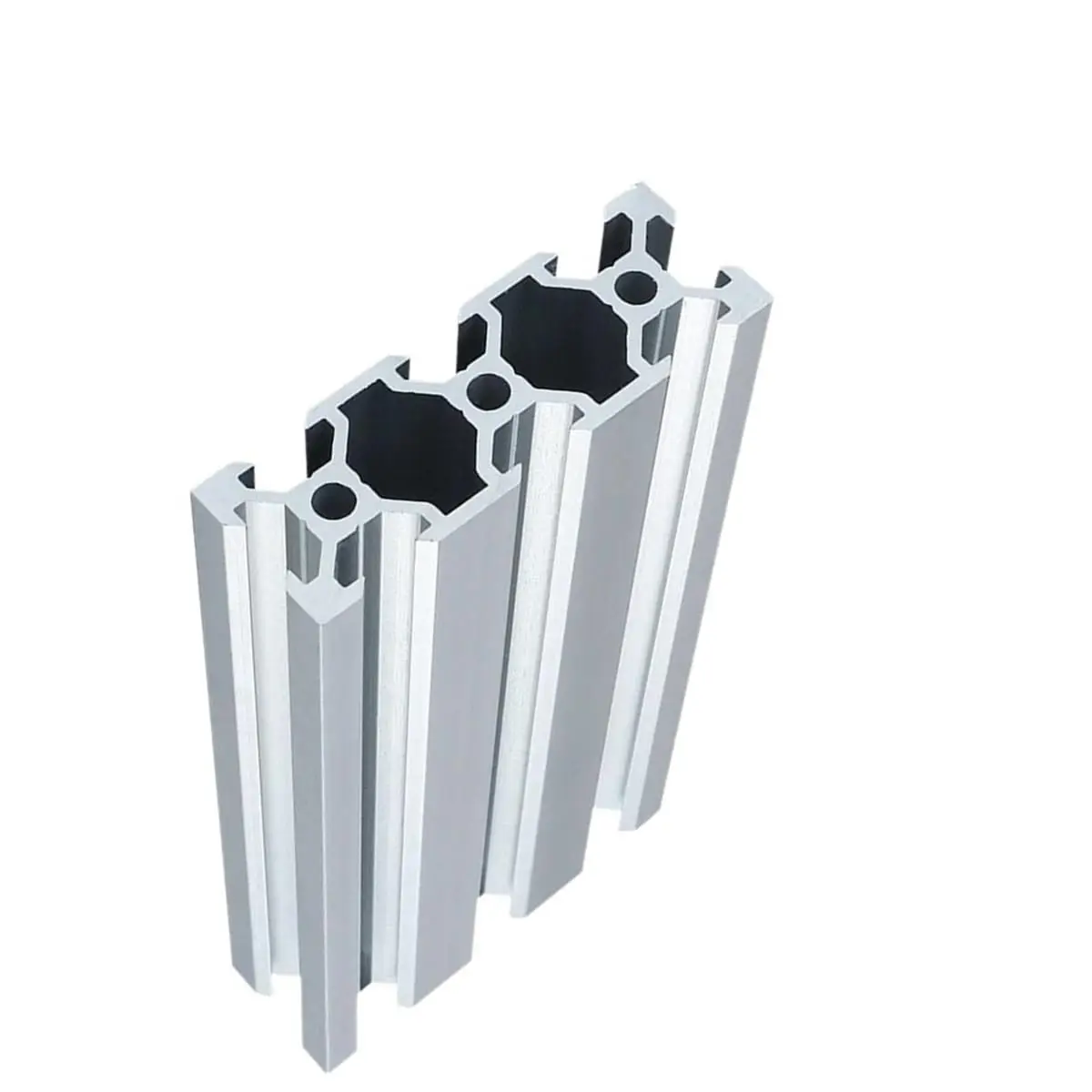 2pcs 2060 V Type Slot Aluminum Profile European Standard Anodized Linear Rail Extrusion Frame for Framework DIY Furniture Framew