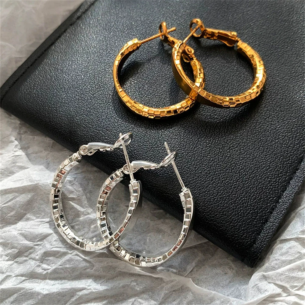 

Новые серьги-кольца из стерлингового серебра 925 пробы с иглами неправильной формы, женские нишевые элегантные высококачественные ювелирные изделия для офиса