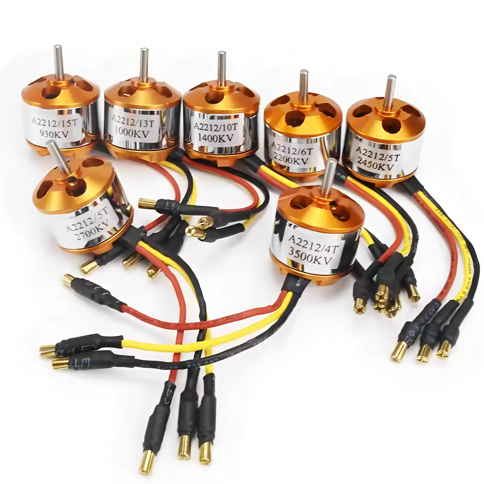 A2212 Brushless Motor 930KV 1000KV 1400KV 2200KV 2450KV 2700KV For RC Aircraft Plane Multi-copter Brushless Outrunner Motor