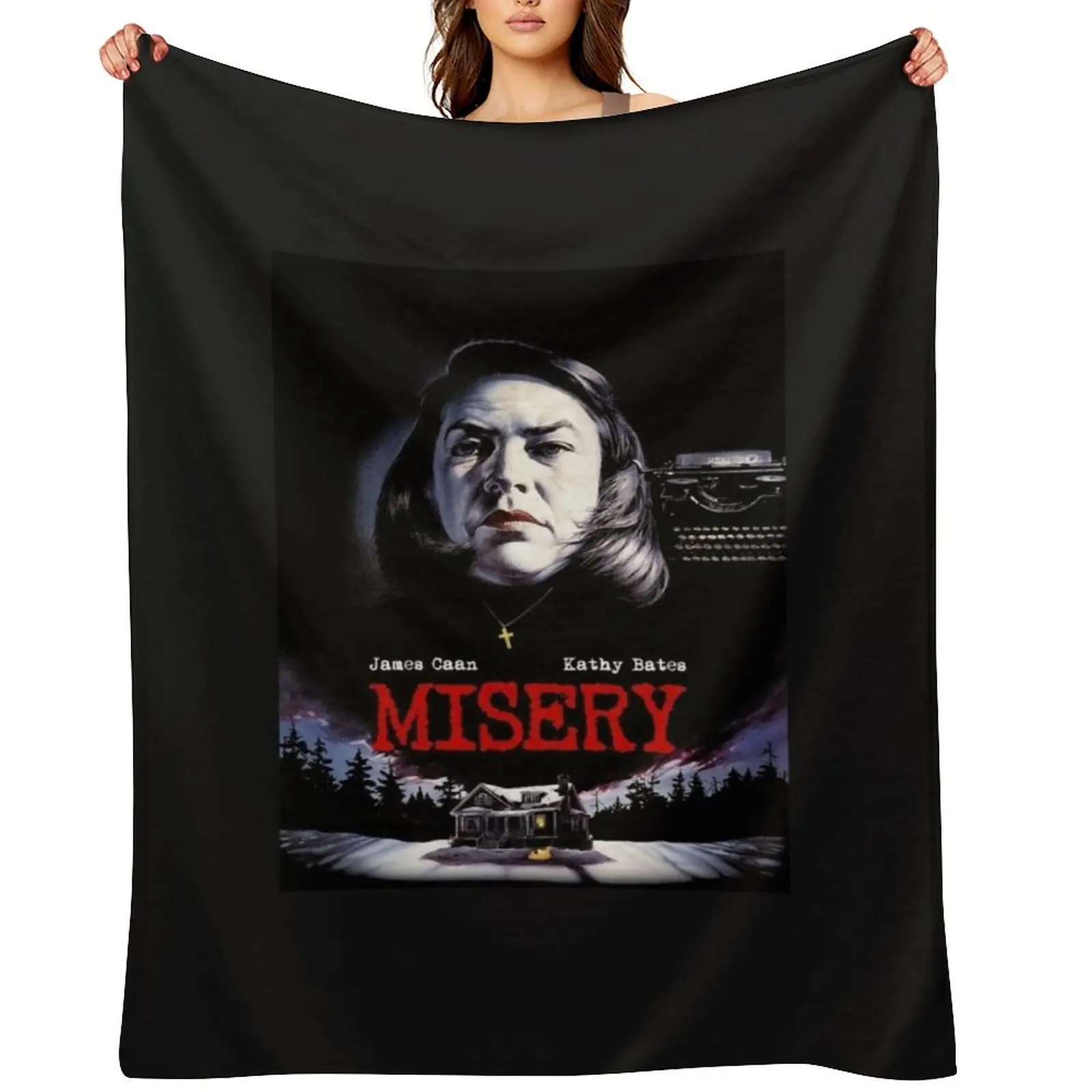

Misery Throw Blanket Fashion Sofas anime for winter Sleeping Bag Blankets
