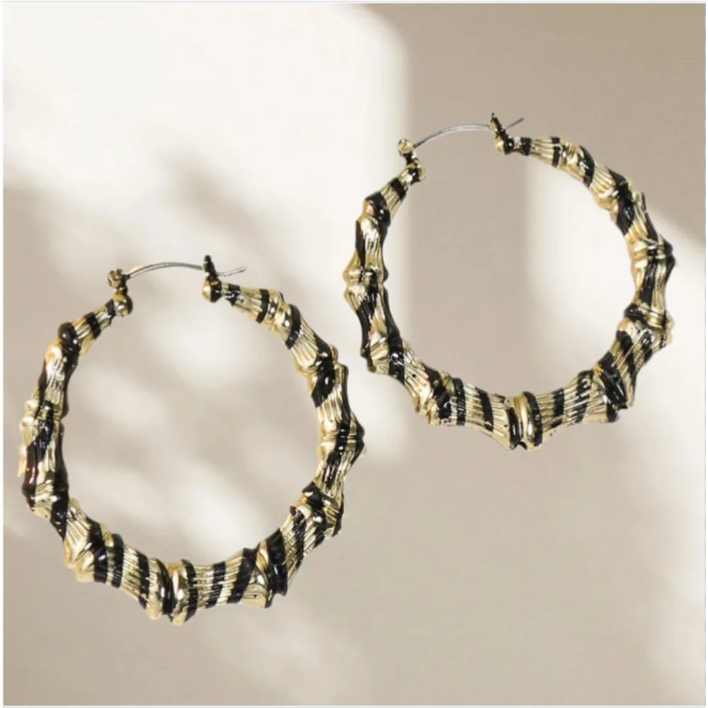 

Ювелирные серьги-кольца с леопардовым принтом, сексуальные серьги-шармы, аксессуары, винтажные богемные серьги, корейская модная эстетика