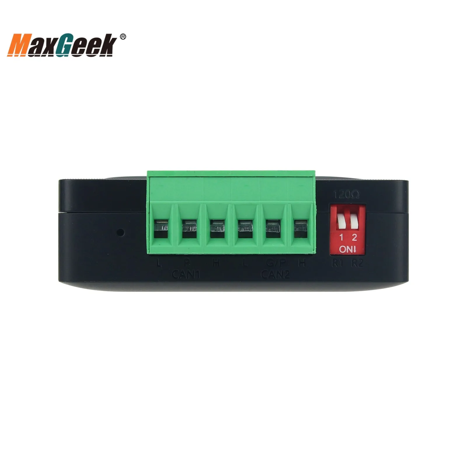 Maxgeek-USB إلى CAN Bus محلل ، USBCAN-II C ، وحدة واجهة ، متوافق مع ZLG ، USBCAN-II2 بطاقة CANOpen ، J1920xH