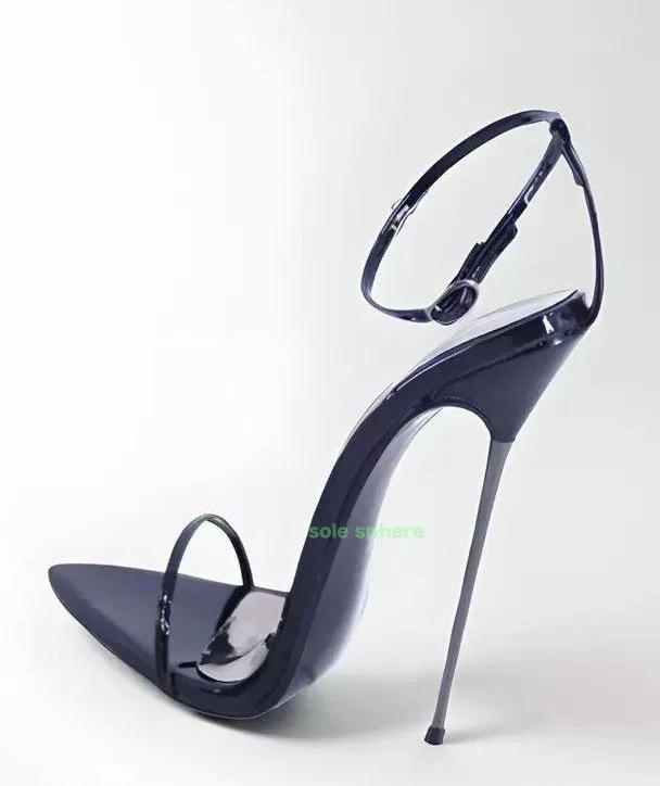 

Женские сандалии из искусственной кожи с открытым носком на очень каблуке, красные сексуальные гладиаторские стильные летние подиумные туфли с пряжкой и ремешком, размер 34-46