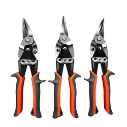 Aviation Scissor Tin Snips Metal Sheet Cutting Snip Cutter Multi-directional Scissors Industrial Professional Hand Tool