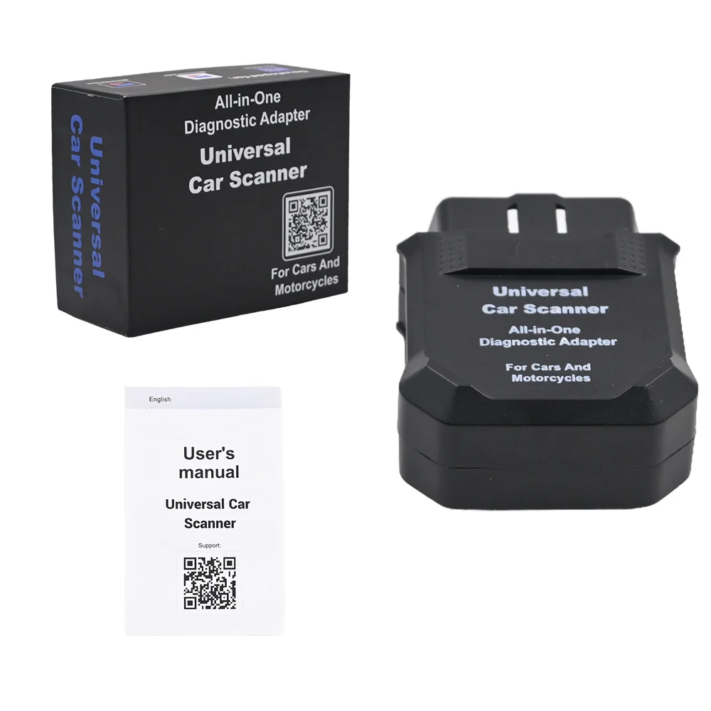 Universal Car Scanner Diagnostic Fit OBD2 Car Scanner For All Car And BMW Motorcycle Support Android iOS BT4.2 With Full System